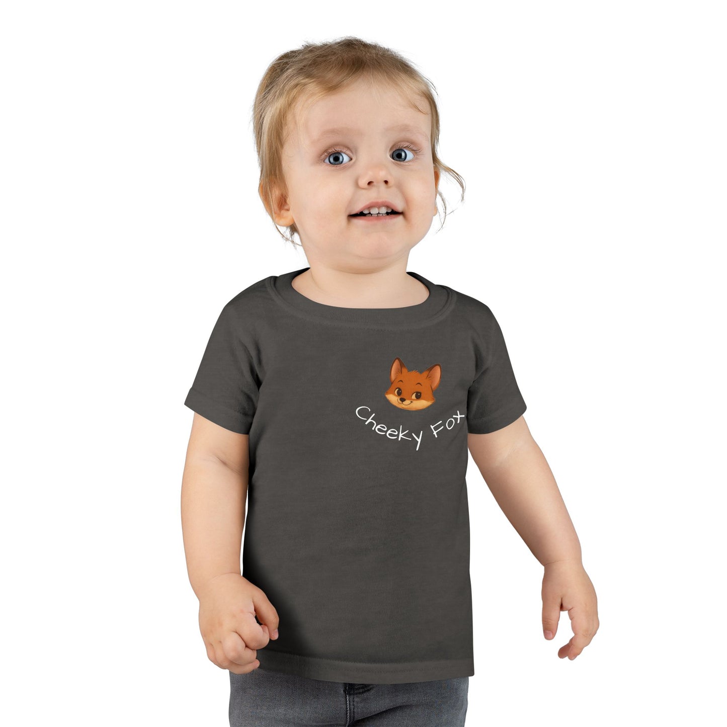 Toddler Fox T-Shirt – "Cheeky Fox" Cute Kids Tee for Everyday Wear