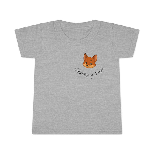 Toddler Fox T-Shirt – "Cheeky Fox" Cute Kids Tee for Everyday Wear