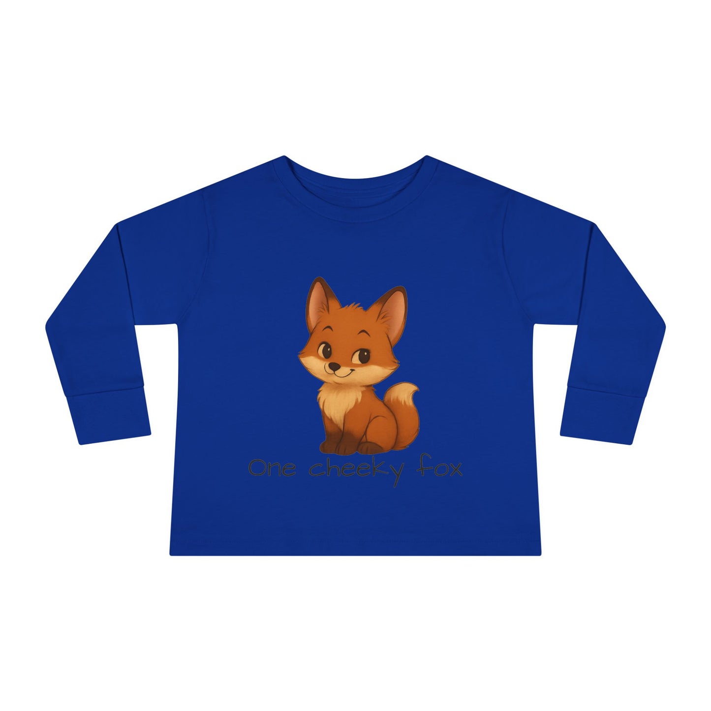 Toddler Long Sleeve Tee – Cheeky Fox Design