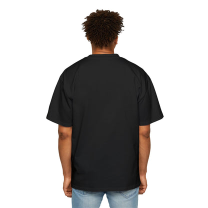 Men's Oversized T-Shirt – "My Fur-mily" Pet Lover Graphic Tee