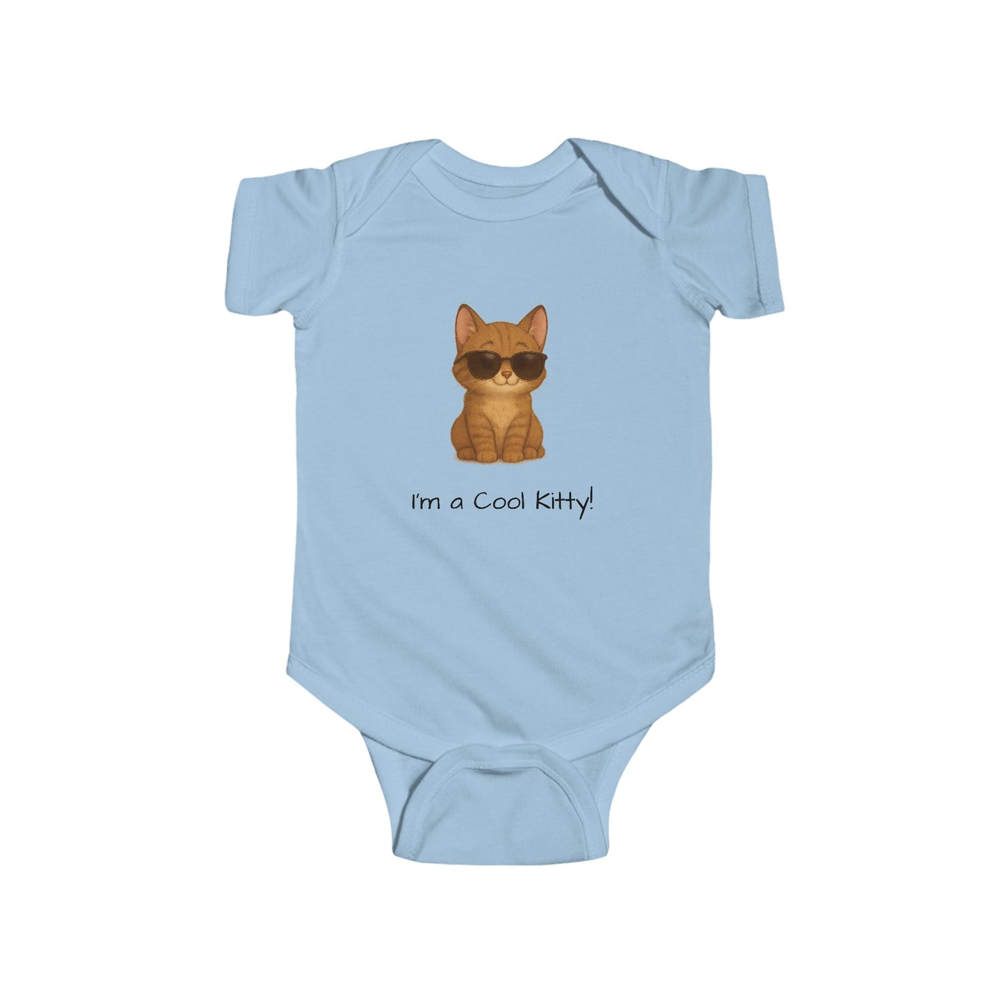 Cool Kitty Infant Fine Jersey Bodysuit