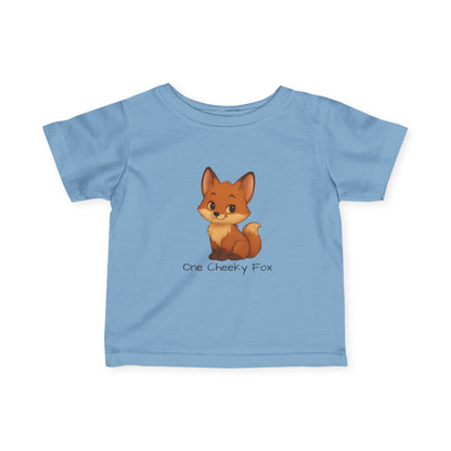 Baby Fox T-Shirt – "One Cheeky Fox" Cute Infant & Toddler Tee