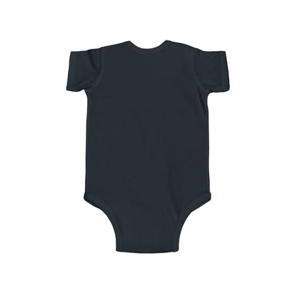 Baby Bodysuit – Daddy Dog & Baby Fox Family Design