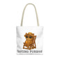"Sitting Purrtie" Cat Tote – Cute & Eco-Friendly Bag