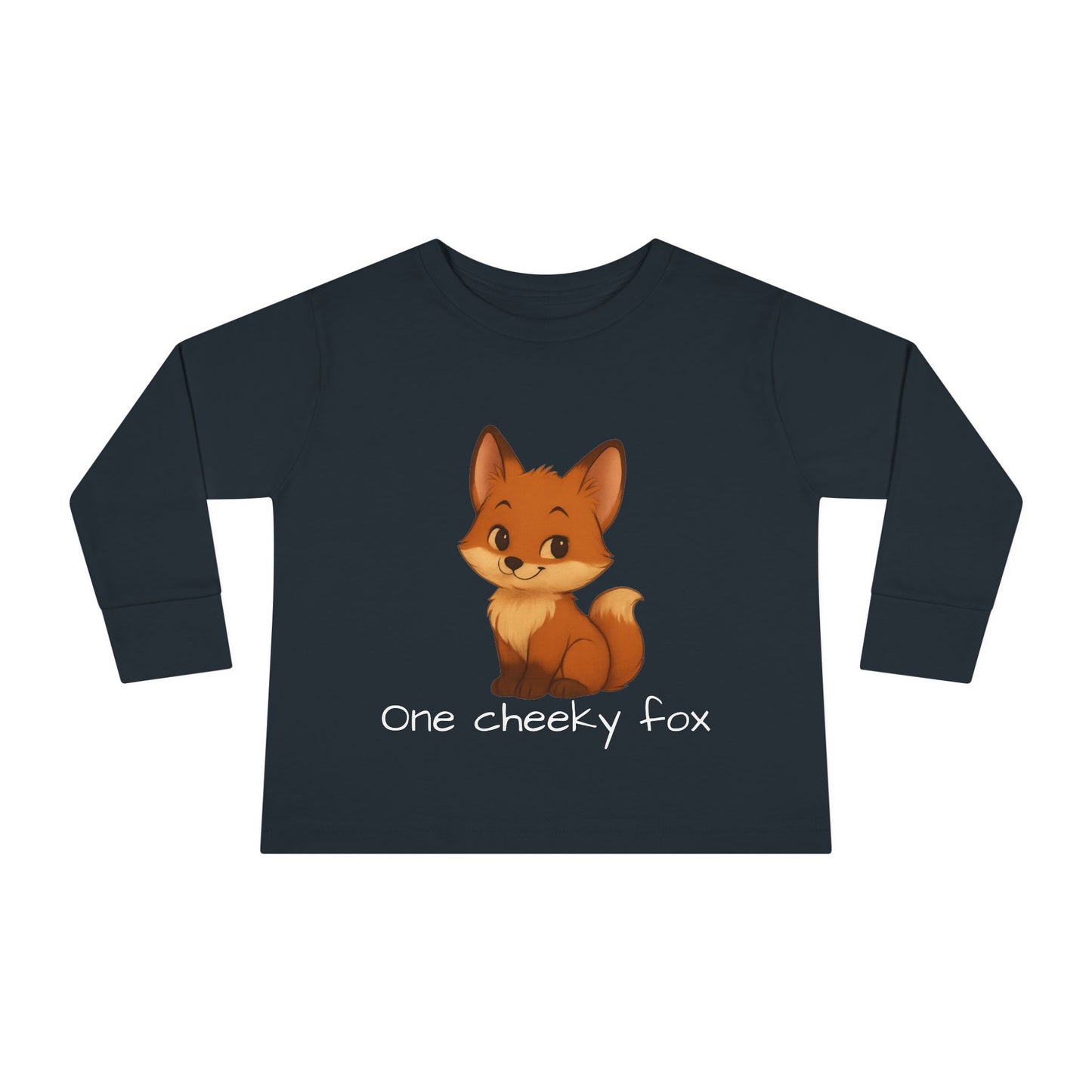 Toddler Long Sleeve Tee – Cheeky Fox Design