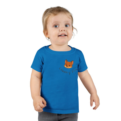 Toddler Fox T-Shirt – "Cheeky Fox" Cute Kids Tee for Everyday Wear